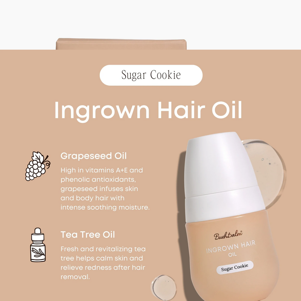 Bushbalm Sugar Cookie Ingrown Oil - sugarmoonsalon