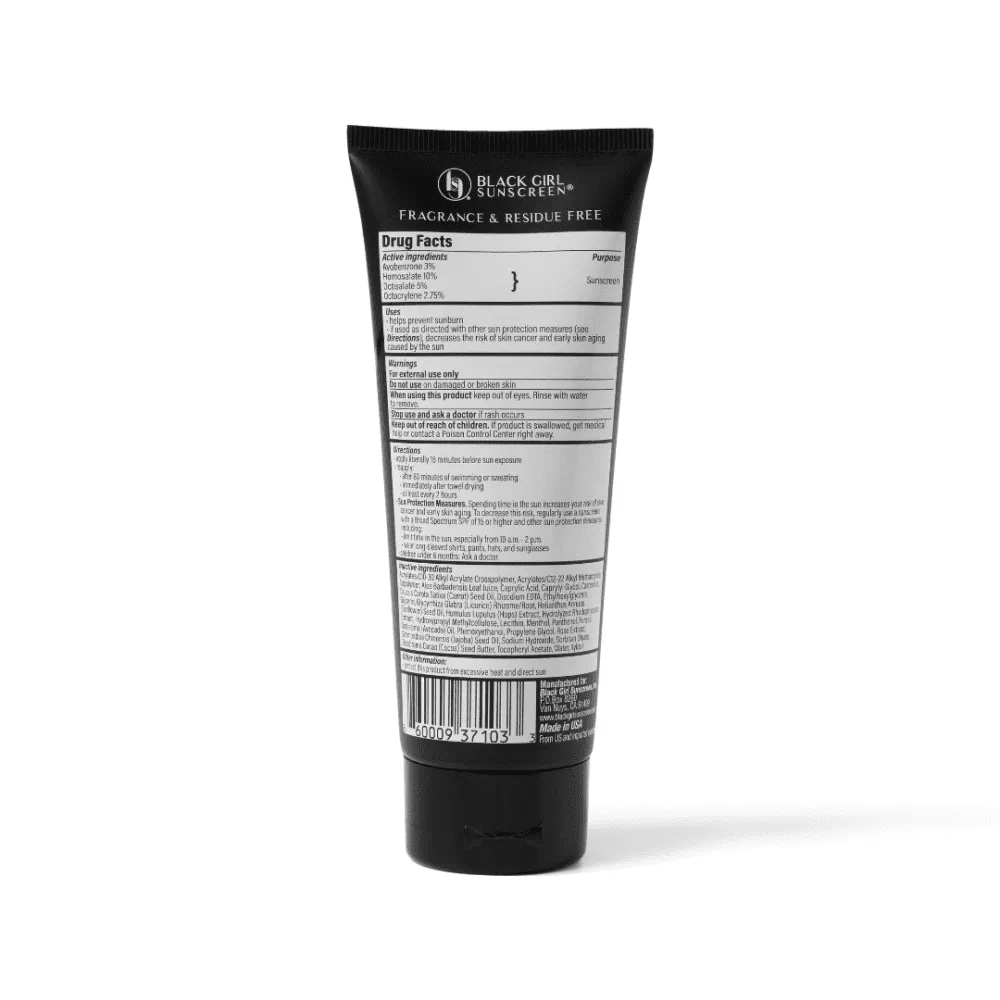 Black Girl Sunscreen Men SPF 30 - sugarmoonsalon