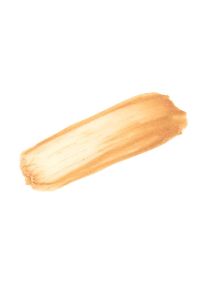 Tinted lip balm swatch of TiZO SPF 45 with natural sun protection and no chemical filters