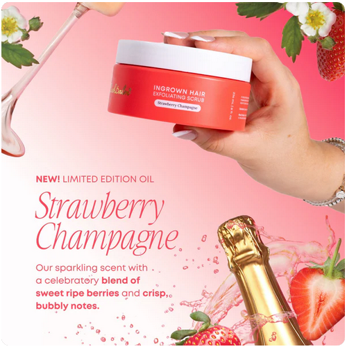 Bushbalm Strawberry Champagne Exfoliating Scrub - sugarmoonsalon