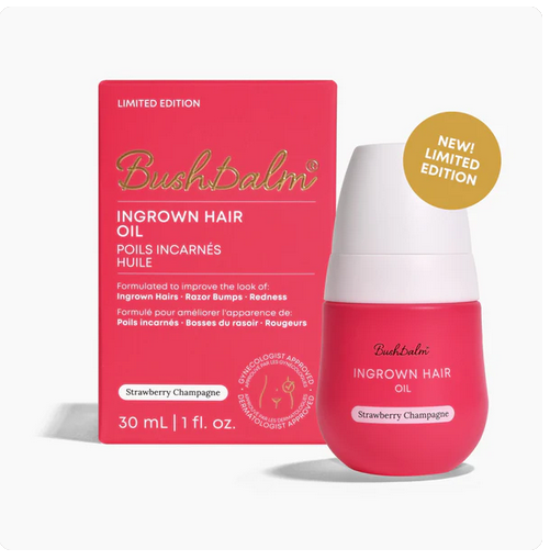 Bushbalm Strawberry Champagne Ingrown Oil - sugarmoonsalon