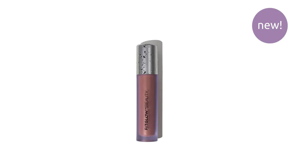 Fitglow Lip Colour Serum in Buff Pearl with hydrating plant-based formula.
