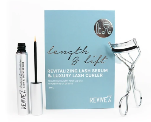 Revive7 Length & Lift Revitalizing Lash Serum & Luxury Lash Curler