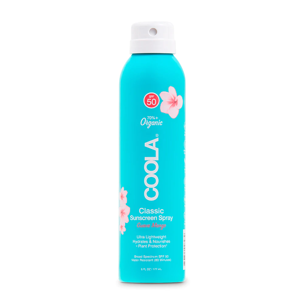 Coola Classic Body Organic Sunscreen Spray SPF 50 - Guava Mango