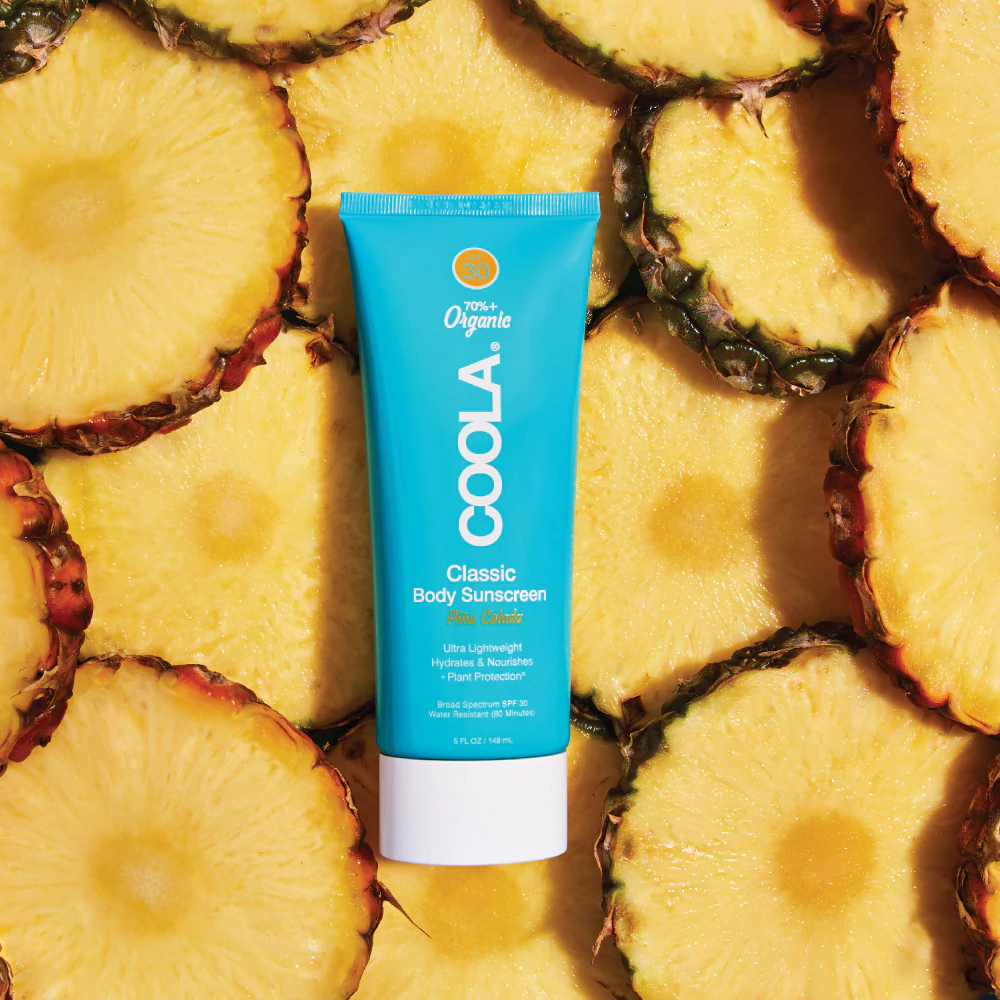 Coola Classic Body Organic Sunscreen Lotion SPF 30 - Pina Colada